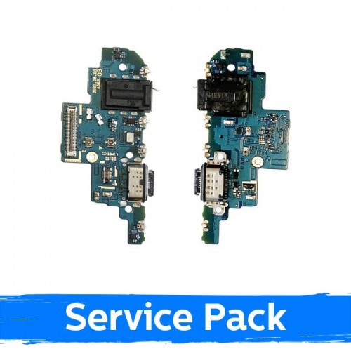 Charging Port Ühildub Samsung A528 A52s (K2 version) koos Flex / Plata (Service Pack)