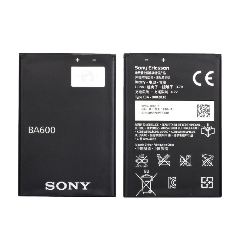 Aku original Sony BA600 ST25i/ST25/ 1290mAh (used Grade B)