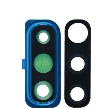 Samsung A505 A50 2019/A705 A70 2019 lens jaoks camera koos frame Sinine ORG