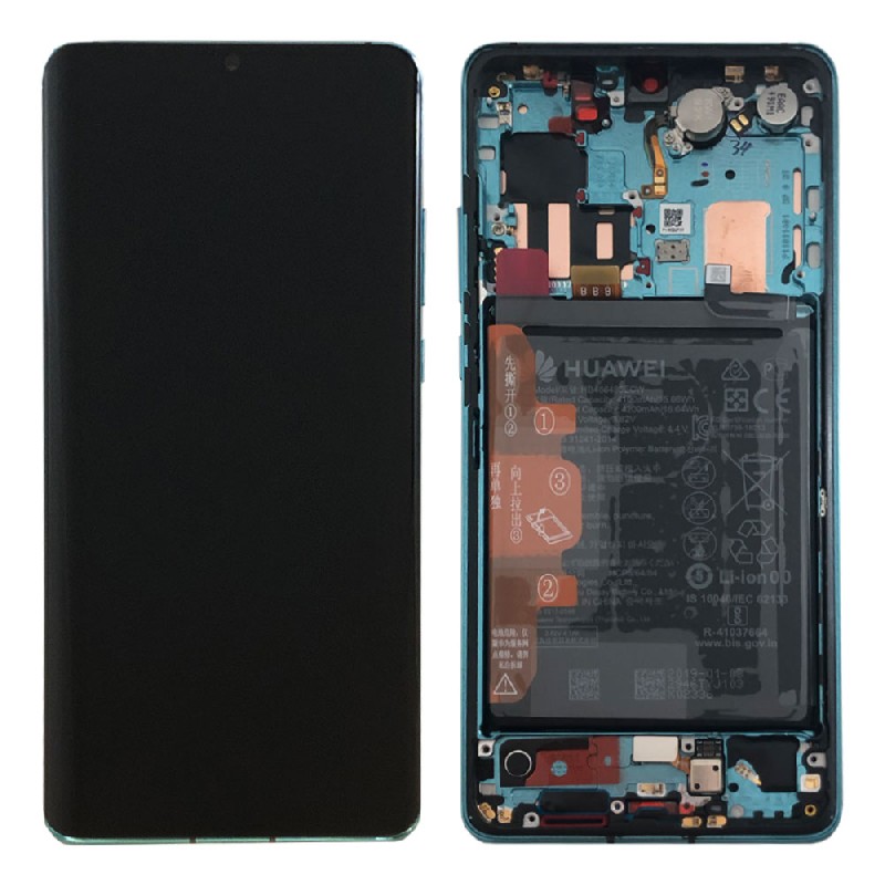 LCD screen Huawei P30 PRO koos touch screen ja frame ja aku Aurora original (used Grade A)