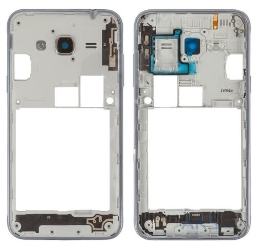 Middle housing Samsung J320 J3 2016 kuldne koos buzzer ja sides buttons original (used Grade B)