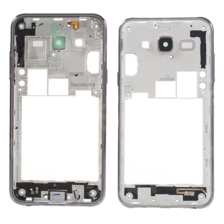 Middle housing Samsung J500 J5 2015 hall (must) koos buzzer ja sides buttons original (used Grade B)