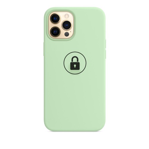 Phone Ümbris "Silicone Ümbris v2" jaoks iPhone 12 (12 Pro) / Pistachio / in package