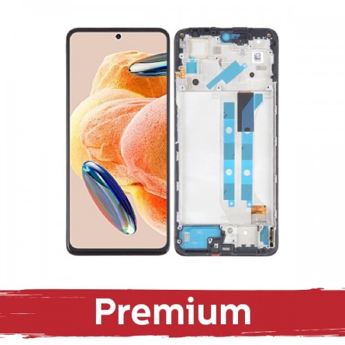 LCD Ekraan Ühildub Xiaomi Redmi Note 12 Pro (4G) Must koos Frame OEM