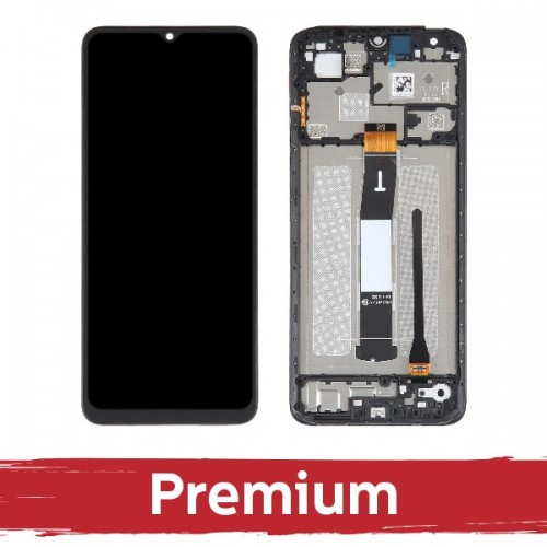 LCD Ekraan Ühildub Xiaomi Redmi 12C Must koos Frame OEM