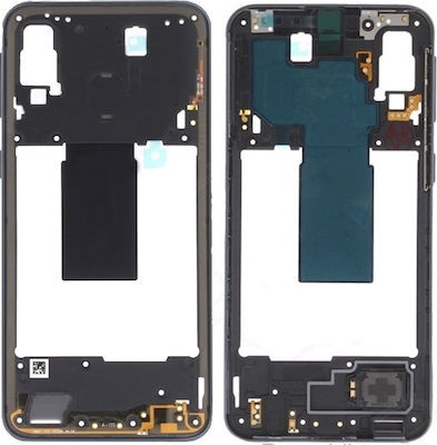 Keskmise korpuse Samsung A405 A40 2019 must summeri ja külgklahvidega originaal (kasutatud Grade B)