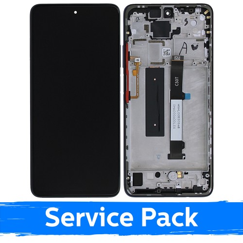 LCD ekraan ühilduv Xiaomi Mi 10T Lite 5G raamiga / Atlantic Blue / (Service Pack)