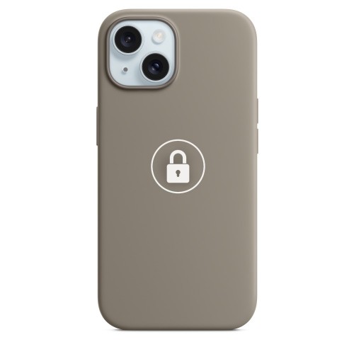 Telefoni ümbris "Silicone Case v2" iPhone 15 / Clay / pakendis