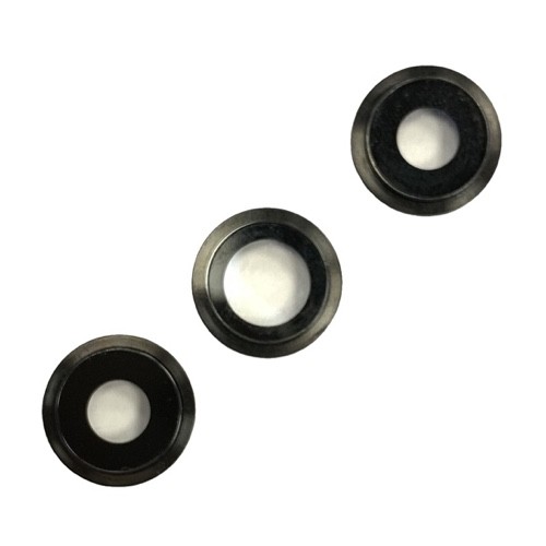 iPhone 11 Pro/11 Pro Max lens jaoks camera koos frame Midnight Roheline (3pcs) ORG