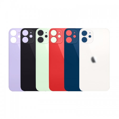 Tagakaas Ühildub iPhone 12 / Valge / (Bigger Hole) / HQ