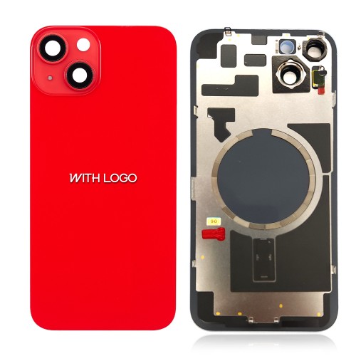 Tagakaas Ühildub iPhone 14 Plus / Punane / (Full Ümbris) / OEM