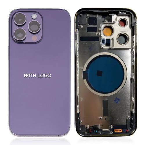Tagakaas Ühildub iPhone 14 Pro Max full housing / Deep Lilla / OEM