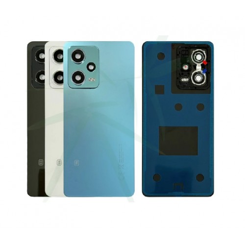 Tagakaas Ühildub Xiaomi Redmi Note 12 Pro 5G / Frosted Sinine / (koos camera lens) HQ