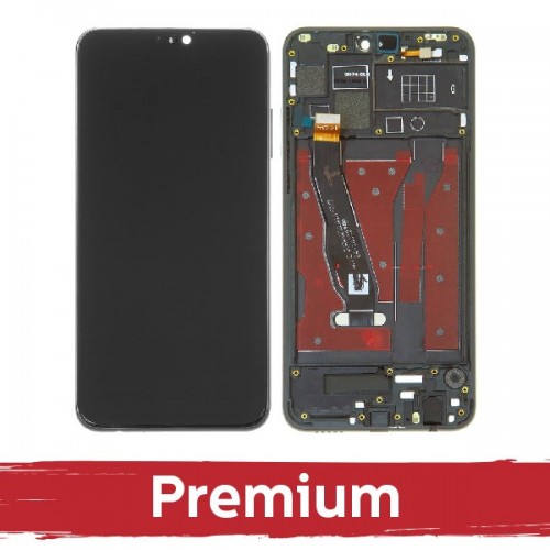 LCD ekraan ühilduv Huawei Honor 8X raamiga / Must / OEM