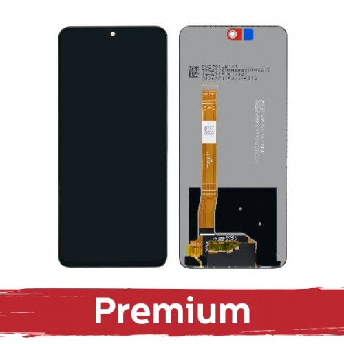 LCD ekraan ühilduv Realme 10 Pro (5G) must OEM