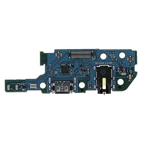 Flex Samsung A202 A20e 2019 jaoks plugin, microphone, headphone connector original (service pack)
