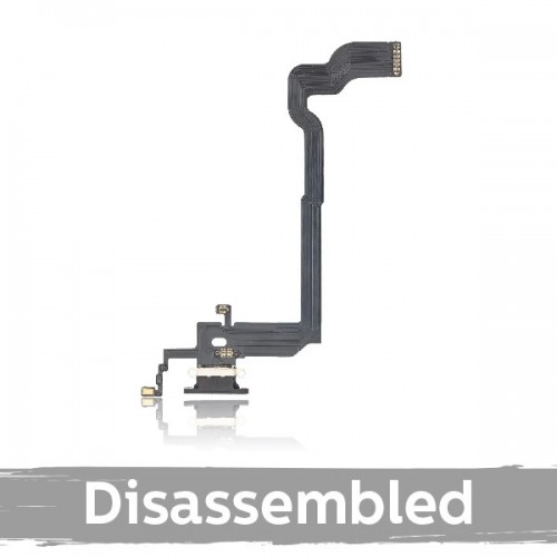 Laadimisport ühilduv iPhone X Flexiga / valge / (100% originaal / Kasutatud)