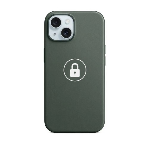 Telefoni ümbris "FineWoven" iPhone 15 / Evergreen / pakendis