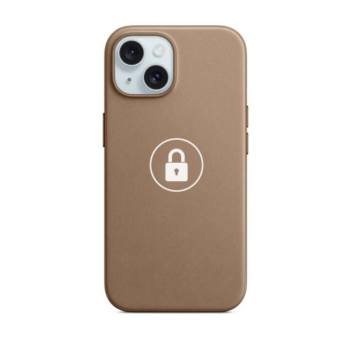 Telefoni ümbris "FineWoven" iPhone 15 / Taupe / pakendis