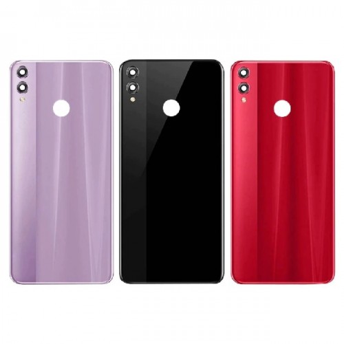 Tagakaas ühilduv Huawei Honor 8X / punane / (kaamera läätsega) HQ