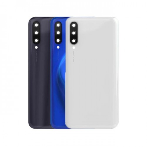 Tagakaas ühilduv Xiaomi Mi 9 Lite valge (kaamera läätsega) HQ