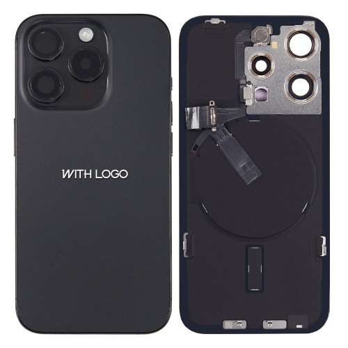 Tagakaas ühilduv iPhone 15 Pro / Black Titanium / (Kõik osad kaasas) / OEM