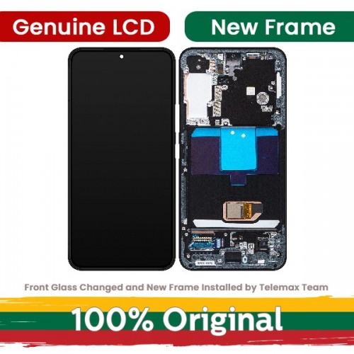 LCD ekraan ühilduv Samsung S901 S22 raamiga must (Uuendatud: Telemax)