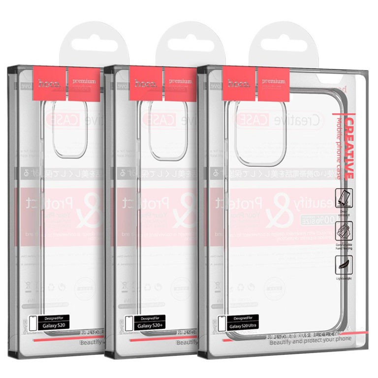 Ümbris Hoco Light Series TPU Samsung G988 S20 Ultra läbipaistev