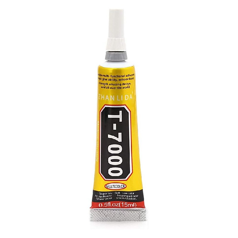 Universal glue T7000 15ml must (jaoks mobile phone frame bolding)