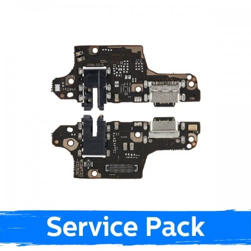 Laadimisport ühilduv Xiaomi Poco X3 / X3 Pro paindkaabliga / Plata (Service Pack)