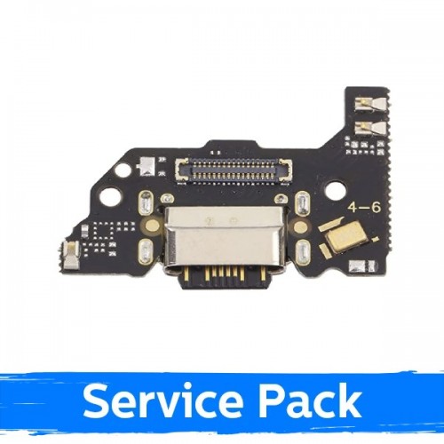 Laadimisport ühilduv Xiaomi Mi 11 Lite / Mi 11 Lite 5G / Mi 11 Lite 5G NE paindkaabliga / Plata (Service Pack)