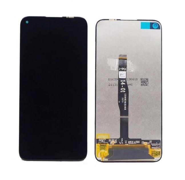 LCD screen Huawei P40 Lite/Nova 6 SE/P20 Lite 2019/Nova 5i koos touch screen Must ORG