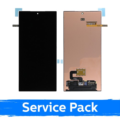LCD ekraan ühilduv Samsung S928 S24 Ultra must (Service Pack) (NF versioon)