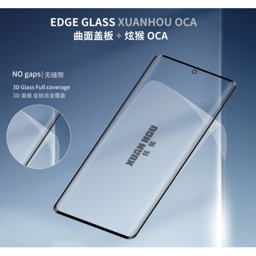 Outer Screen Glass Ühildub "Pro+" Samsung S926 S24 Plus / glass + XH OCA 250um