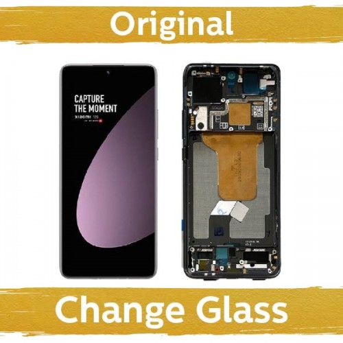 LCD ekraan ühilduv Xiaomi 12 (12S / 12X) raamiga / hall / (Renewed: China)