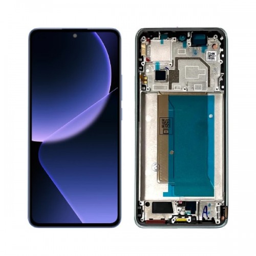 LCD ekraan ühilduv Xiaomi 13T (13T Pro) raamiga / must / HQ