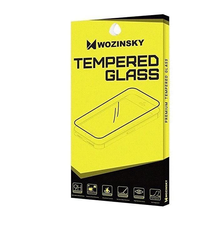 Screen protection glass "Wozinsky 5D Full Glue" Apple iPhone 12 Pro Max ümbris-friendly must