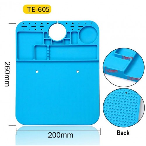 Silikoon termostabiilne alus TE-605 / 20cm x 26cm