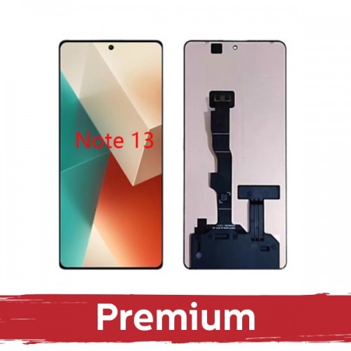 LCD ekraan ühilduv Xiaomi Redmi Note 13 4G must OEM