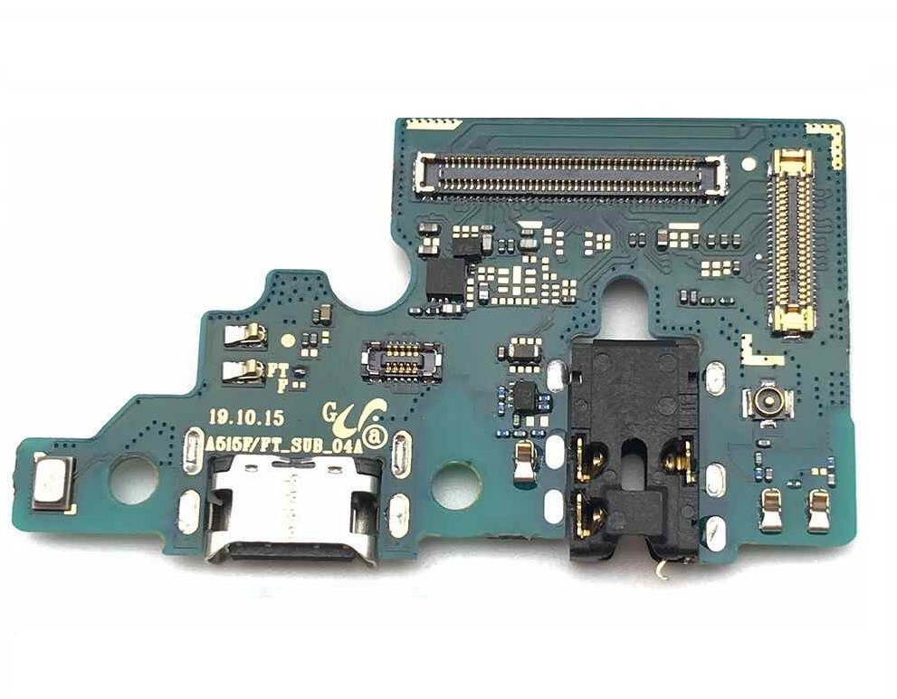 Flex Samsung A515 A51 2020 jaoks plugin, microphone, headphone connector original (used Grade A)