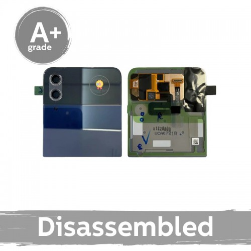 LCD ekraan ühilduv Samsung F721 Z Flip4 (välimine) raamiga / Pink Gold / (10/10 kasutatud)