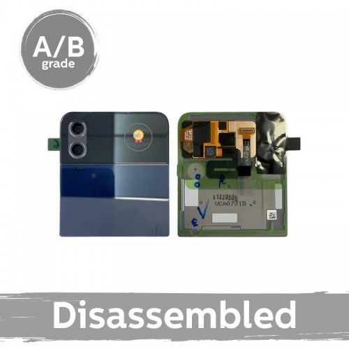 LCD ekraan ühilduv Samsung F721 Z Flip4 (välimine) raamiga / Bora Purple / (9/10 kasutatud)