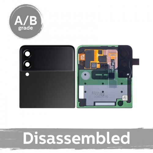 LCD ekraan ühilduv Samsung F711 Z Flip3 (välimine) raamiga / Lavender / (9/10 kasutatud)