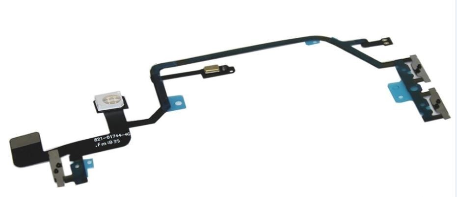 Flex jaoks iPhone XR on/off koos volume control, flashlight ja microphone HQ