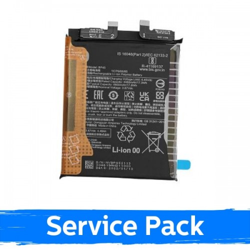 Aku ühilduv Xiaomi 12 Pro BP45 (Service Pack)