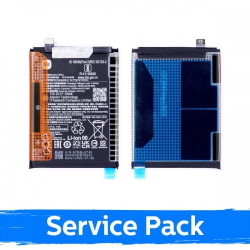 Aku ühilduv Xiaomi Poco X5 5G / Redmi Note 12 5G BN5J (Service Pack)