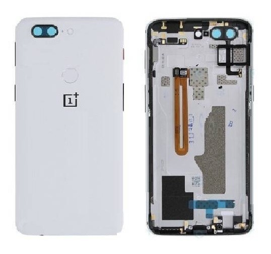 Tagakaas jaoks OnePlus 5T Sandstone Valge original (used Grade B)