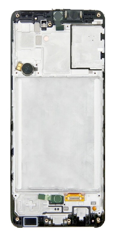 LCD ekraan Samsung A315 A31 2020 puuteekraani ja raamiga must originaal (service pack)