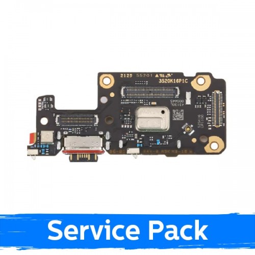 Laadimispesa ühilduv Xiaomi Redmi Note 11 Pro+ 5G flex'iga / Plata (Service Pack)