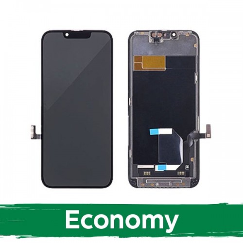 LCD ekraan ühilduv iPhone 13 Must (INCELL / Economy) /*Removable IC*/